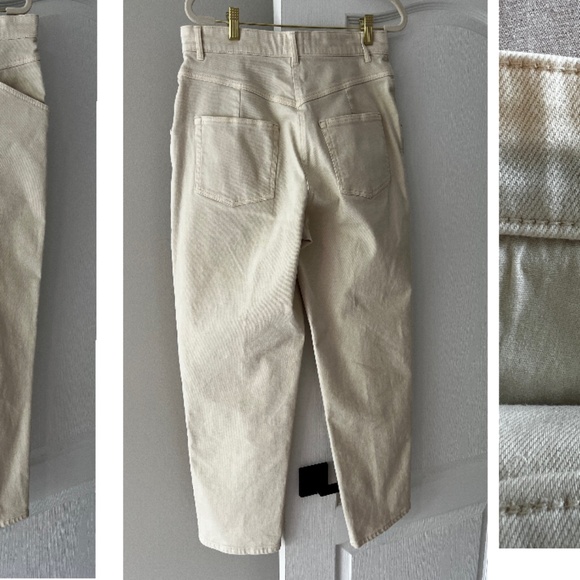 Wilfred Free ivory jeans size 8 - Picture 2 of 3